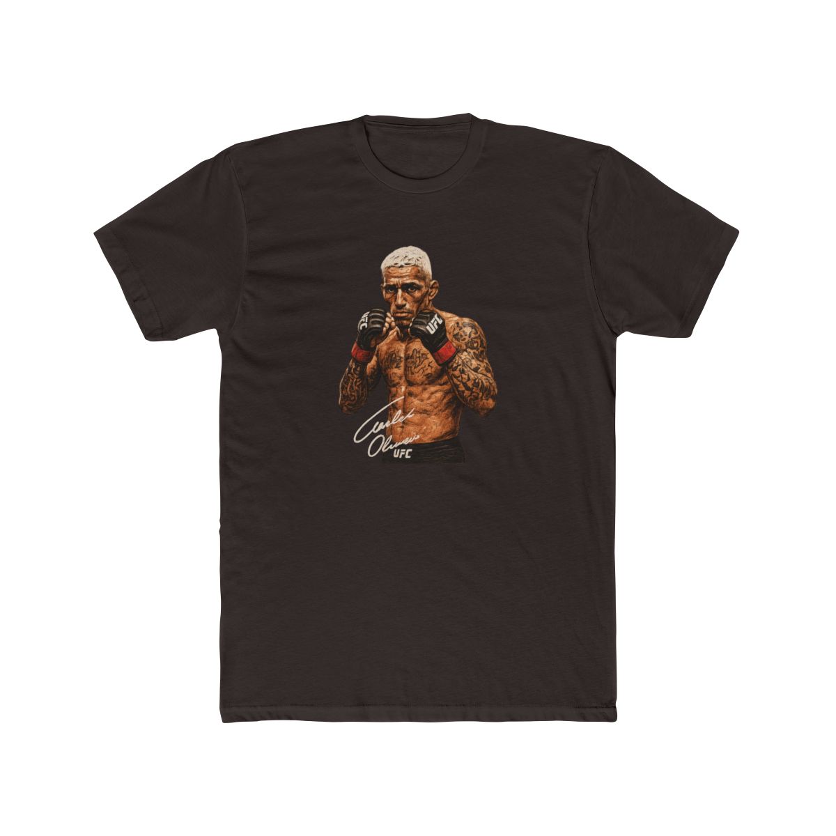 Charles Oliveira Do Bronx UFC Vintage T-Shirt - alternate angle 4, merchandise
