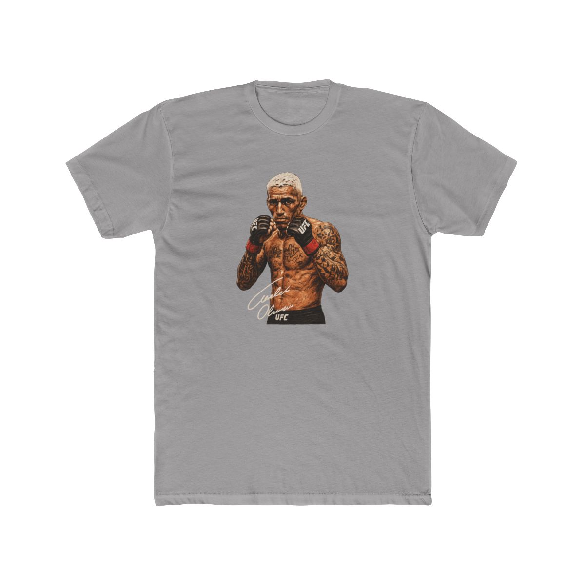 Charles Oliveira Do Bronx UFC Vintage T-Shirt - alternate angle 3, merchandise