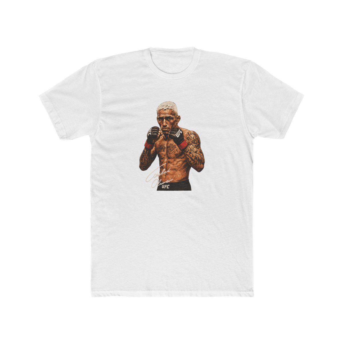 Charles Oliveira Do Bronx UFC Vintage T-Shirt - alternate angle 2, merchandise
