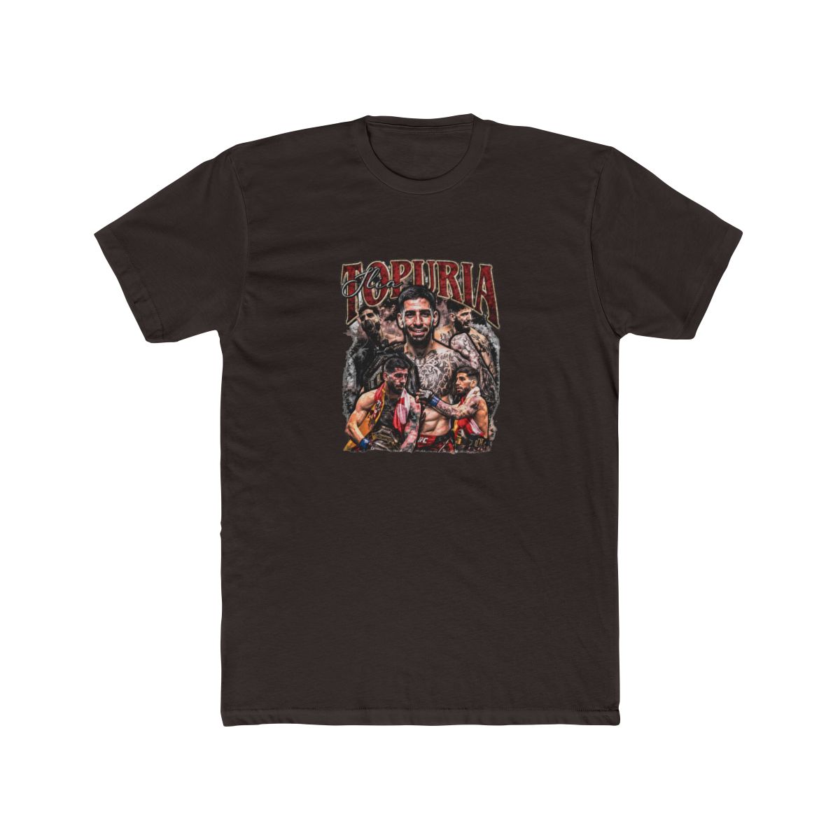 Ilia Topuria T Shirt UFC MMA El Matador Spain Streetwear Retro, Tee, Softstyle Shirt, Graphic Tee Gift for Men, Sports Fan Gift - alternate angle 3, merchandise