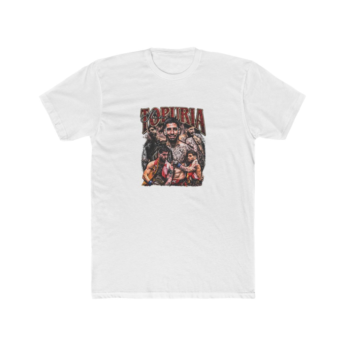 Ilia Topuria T Shirt UFC MMA El Matador Spain Streetwear Retro, Tee, Softstyle Shirt, Graphic Tee Gift for Men, Sports Fan Gift