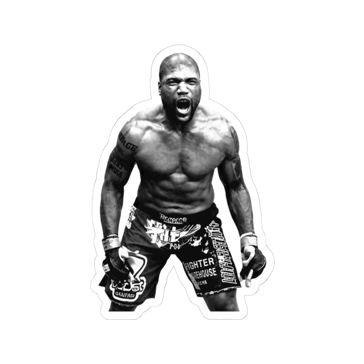 Quinton Rampage Jackson Sticker